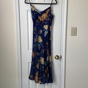 Doriah Dress in Navy
